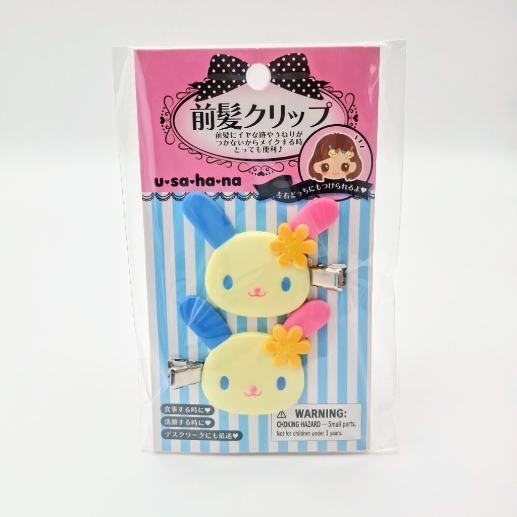 【現貨🌱】🇯🇵日本正品Sanrio三麗鷗花小兔瀏海夾 小女孩髮夾 Usahana髮飾  BB夾 兒童髮夾