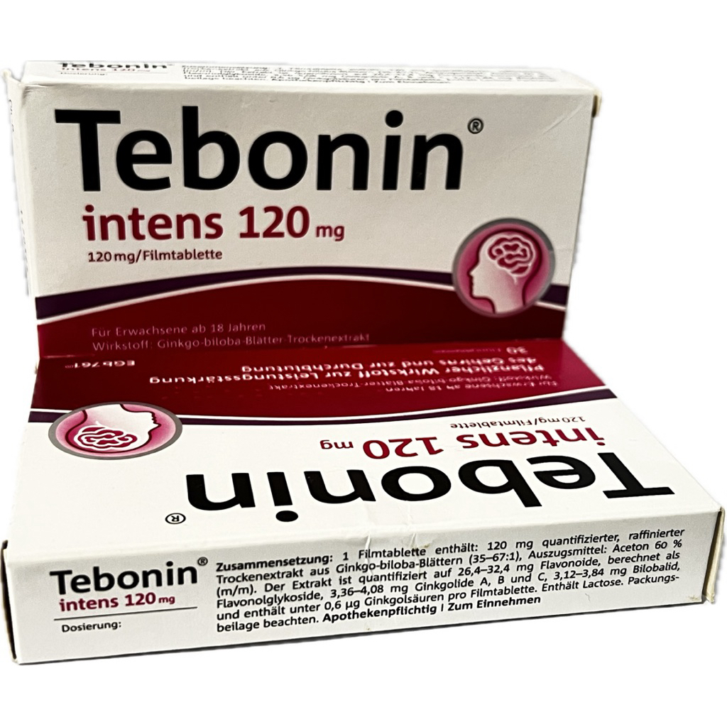 德國 專利銀杏 Tebonin Intens 循例寧 120mg 30顆裝
