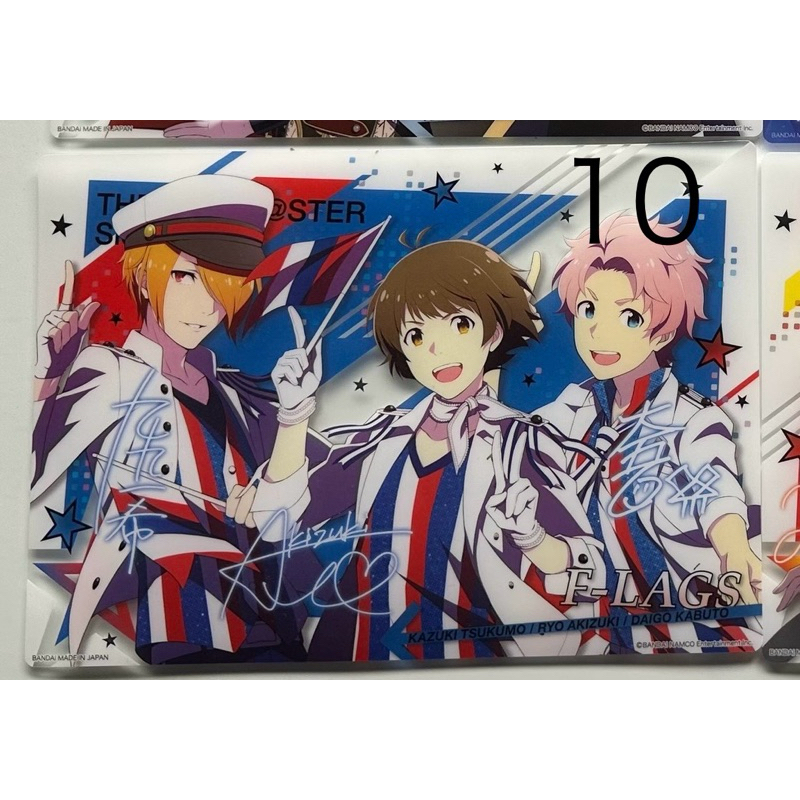 偶像大師 SideM 塑膠海報 F-LAGS 兜大吾 秋月涼 九十九一希