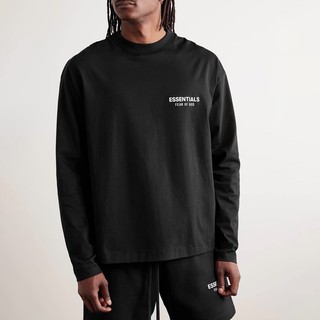 Fear of god essentials Always ON系列 SS25 徽標圓領長袖 美式重磅T恤 男女同款