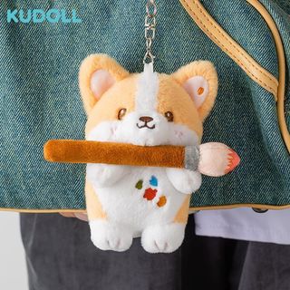 KUDOLL庫島玩偶 16型人格 KOKO柯基可愛小狗 毛絨掛件 包掛 玩偶 禮物