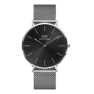 【DW Daniel Wellington】CLASSIC 幻影曜夜黑簡約男錶DW00100629 41mm 現代鐘錶