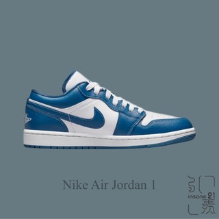 Nike WMNS AIR JORDAN 1 LOW 海洋 藍白 低筒 全新正品 DC0774-114