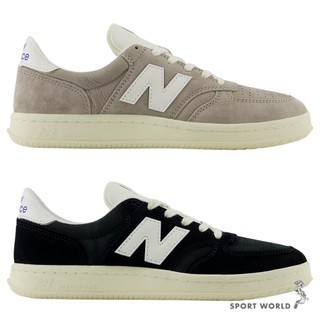 New Balance T500 休閒鞋 男鞋 女鞋 復古 灰棕/黑【運動世界】CT500CJ-D/CT500CK-D