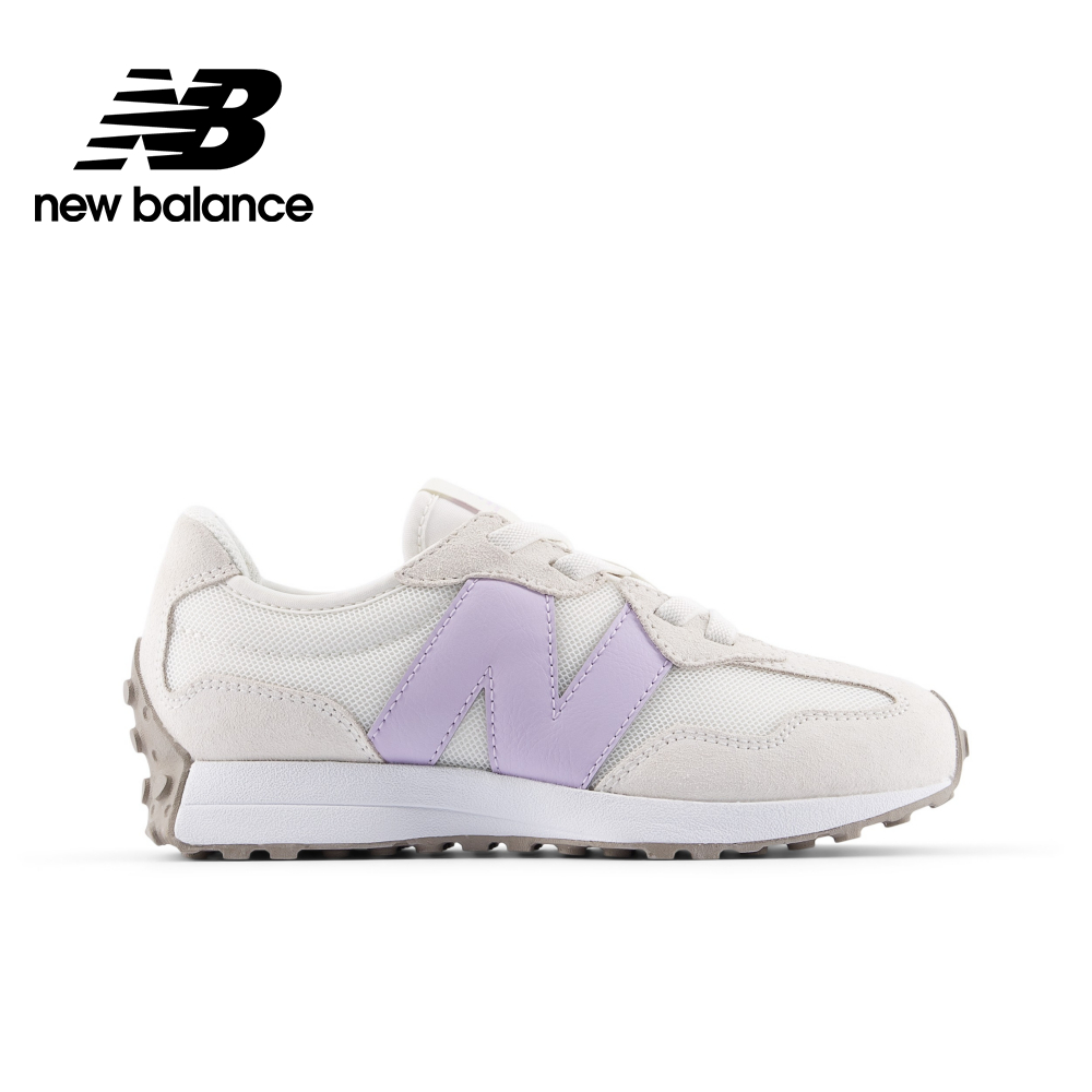 New Balance 327 中童 運動 休閒鞋 PH327LV 杏紫色 免綁帶