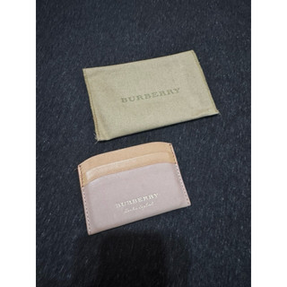 BURBERRY正品卡夾粉色 二手
