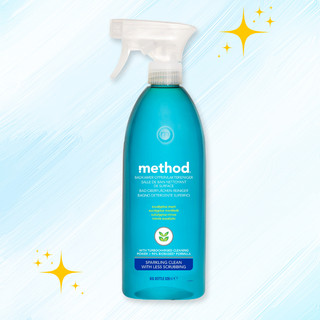 現貨💎美國 Method 浴室清潔劑 尤加利薄荷 828ml 清潔噴霧 浴室清潔 浴廁清潔劑 清新香氣 家用清潔 附發票