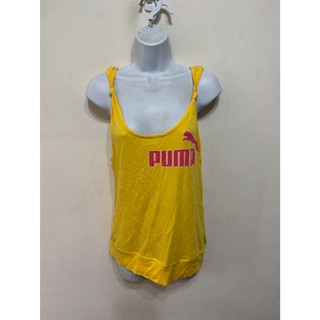 「 二手衣 」 Puma 女版背心 XL號（黃）132