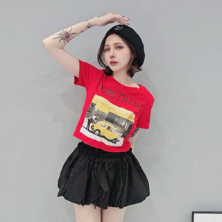 JMG SPACE JMG SPACE 黃色車車美式圖短T 3色