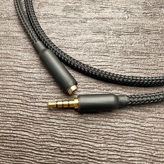 志達電子 大力揚 × 日本鐵三角 CAB083｜四極3.5mm公對母 耳機延長升級線・人聲細膩 低頻厚實