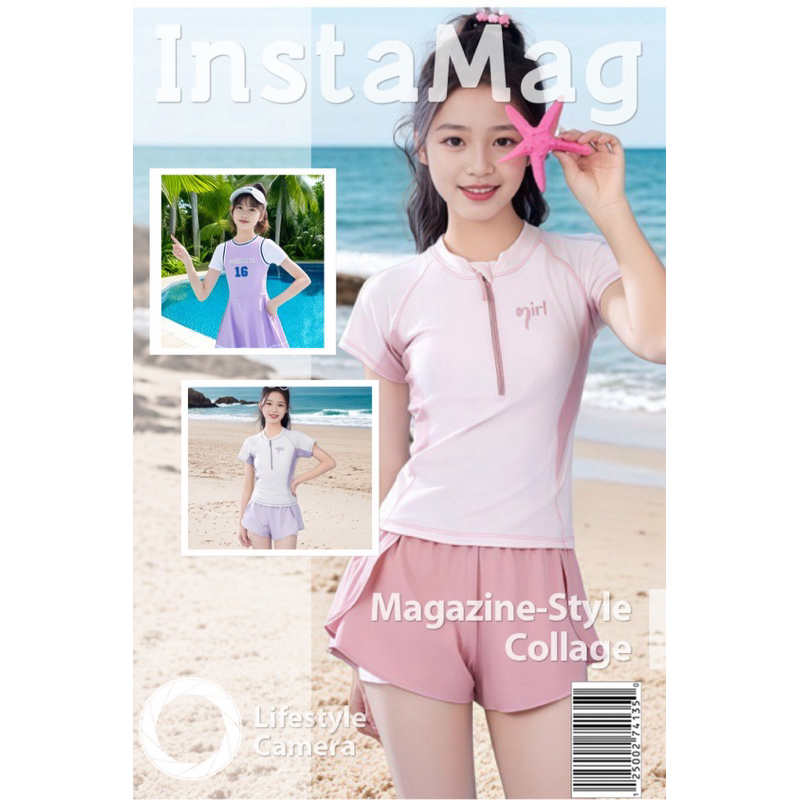 [ Suri🐳舒莉泳具] 現貨🎉女童泳衣 連身泳衣 兩件式泳衣