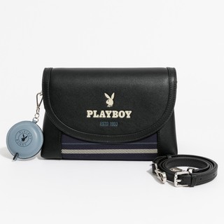 PLAYBOY - 斜背包 Urban Pulse系列 - 藍色