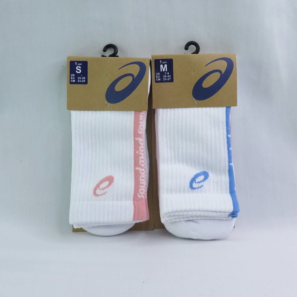 ASICS 亞瑟士 3033B856- 中筒襪 運動襪 男女中性款 休閒襪 台灣製【iSport愛運動】