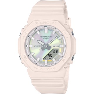 CASIO 卡西歐 G-SHOCK 八角偏光繽紛雙顯手錶 女錶 畢業禮物 送禮 GMA-P2100PC-4A