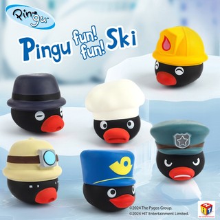 Pingu企鵝家族-慢回彈大頭公仔-職業裝扮系列 驚喜蛋 盒玩 捏捏 紓壓 正版