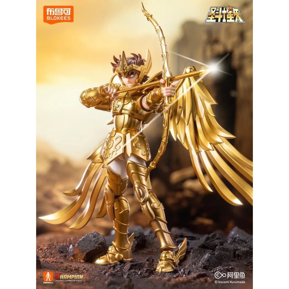 星矢TOY 布魯可 正版 聖鬥士星矢 [超越版] 聖鬥士星矢 黃金聖鬥士 黃金聖衣 射手座 艾奧羅斯