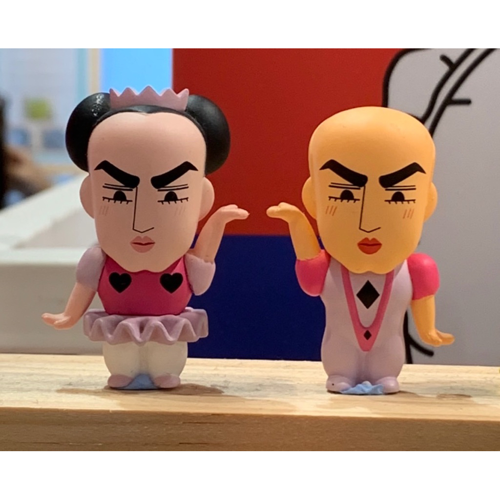 兩隻合售 馬卡歐 裘馬 蠟筆小新 電影大冒險 台灣 限定 萌粒 粒粒 公仔 動漫 漫畫 周邊 同性戀 雙人組 快閃店