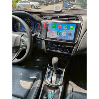 HONDA CITY專用10吋QLED螢幕安卓機 本田 8核心 CarPlay 聲控導航 網路電視 台灣公司貨