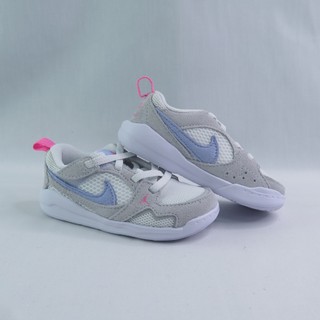 NIKE Jordan HQ0508140 小童 休閒鞋 魔鬼氈 CMFT Era 網布 麂皮 藍