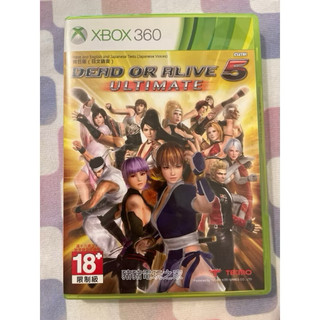 XBOX 360 生死格鬥 5 ULTIMATE 終極版 DEAD OR ALIVE 5 二手 光碟 遊戲片