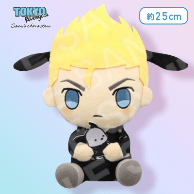 🇯🇵日本帶回正版🌟全新未開封🌟已絕版 東京復仇者 x 三麗鷗 帕恰狗 x 花垣 武道 花垣武道 玩偶 娃娃 東京卍