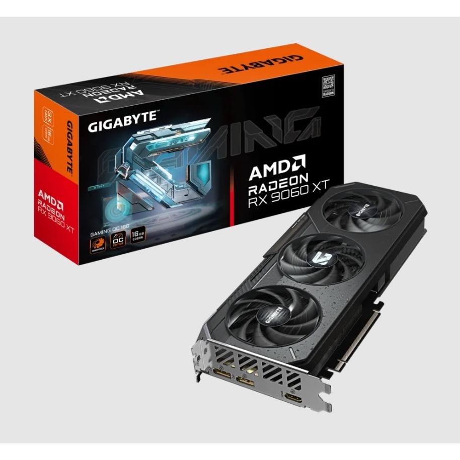 [台南肥肥] 技嘉 RX9060XT  GAMING OC 16G 顯示卡@ 全新 @ 9060XT 16G三風扇