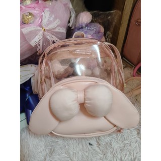 美樂蒂夢展望dear my love 絕版聯名後背包痛包