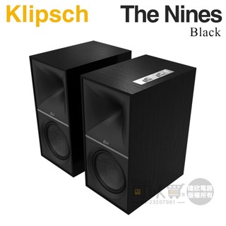 美國 Klipsch ( The Nines／Black ) 兩聲道主動式喇叭 -黑色 -原廠公司貨