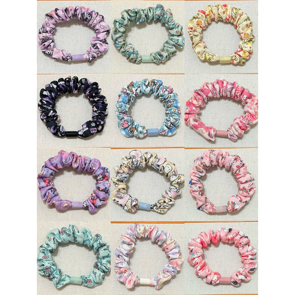 不是正版編號1.05 髮飾 小腸圈 三麗鷗 凱蒂貓 酷企鵝 雙子星 美樂蒂 庫洛米 大耳狗 漢頓 帕恰狗 大耳狗 布丁狗