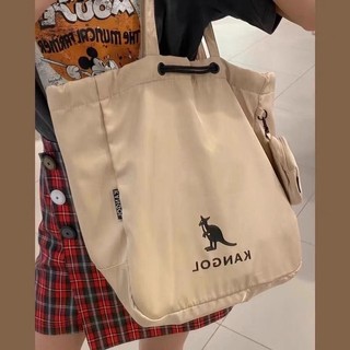 ✨✨富發精選✨✨女包 韓版袋鼠時尚托特包 手提包 帆布肩包 購物袋