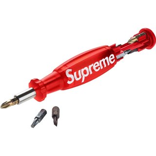 SUPREME 25SS PB SWISS TOOLS SCREWDRIVER 八合一 螺絲起子 (紅色) 化學原宿