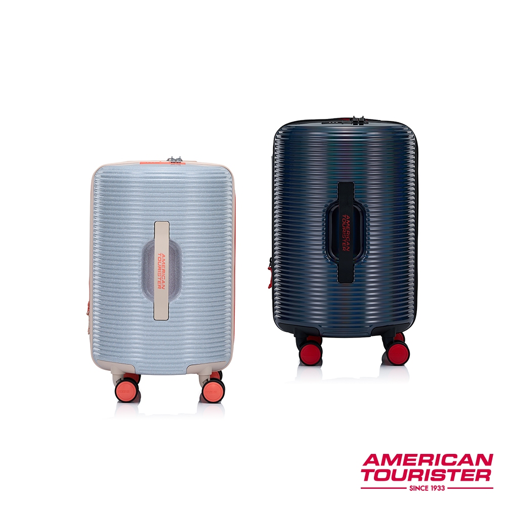 AT美國旅行者 AMERICAN TOURISTER 18/28吋行李箱/圈圈箱/旅行箱ROLLIO U輕量PC可擴充