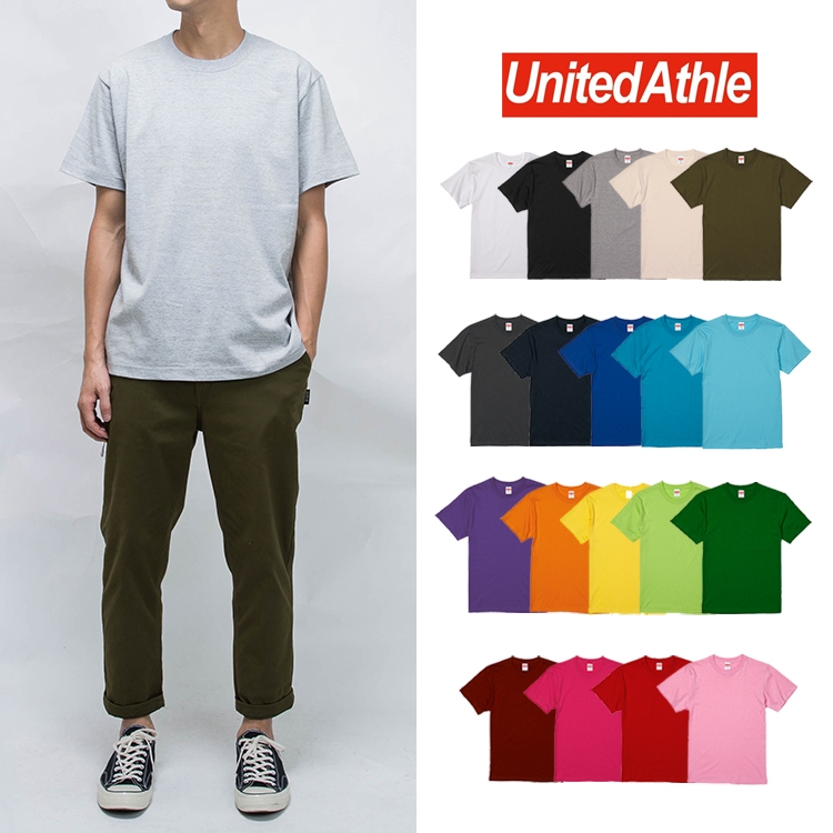 『 免運 』日本 United Athle UA 5001 素T 短T 5.6oz重磅 UA5001 素TEE FUZY