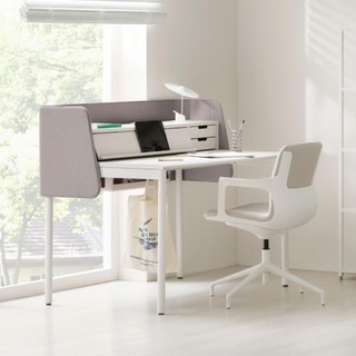 【iloom 怡倫家居】NEWT 1200型/1400型工作桌 含隔板 書桌 桌子 電腦桌 工作桌 兒童書桌 學習書桌