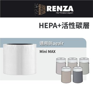適用 Blueair Mini MAX 空氣清淨機 HEPA+活性碳 濾網 濾芯 濾心