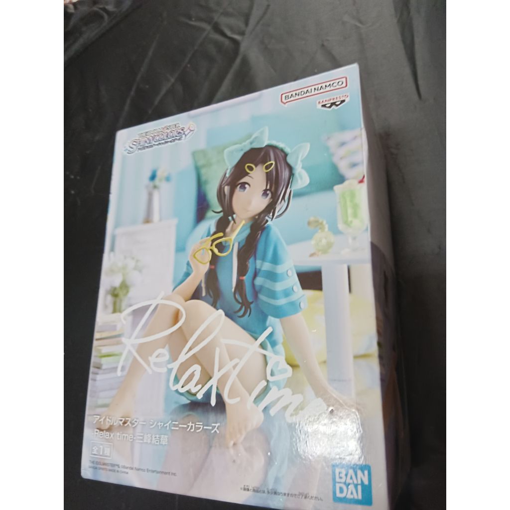 娃娃機商品--正版 寬盒 偶像大師 三峰結華 公仔