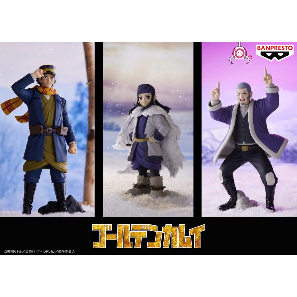 🌀日版客🌀 日版 黃金神威 BANPRESTO 杉元佐一 阿席莉帕 白石由竹 景品 公仔