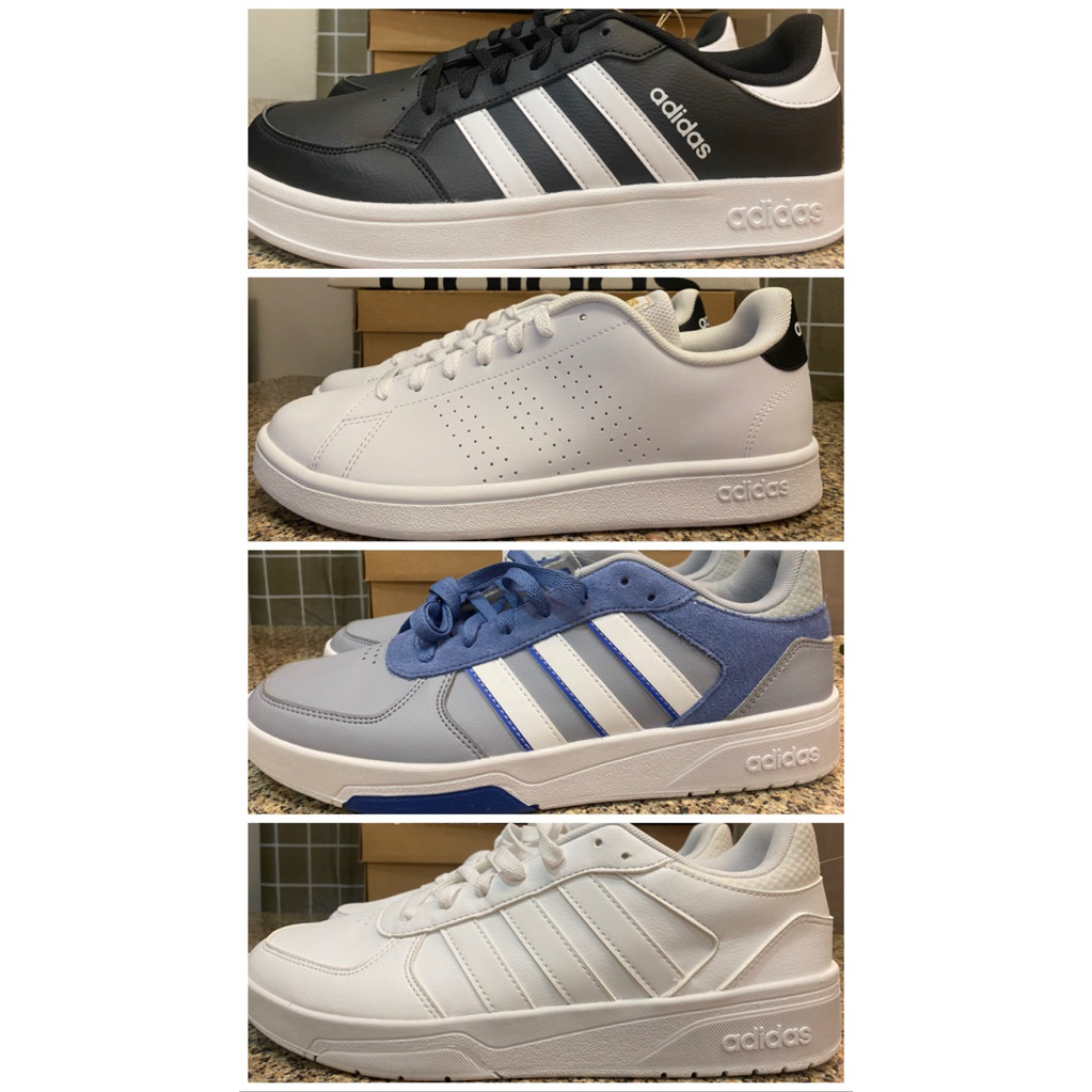 好市多零碼出清正品 愛迪達 ADIDAS 男休閒鞋 運動鞋 經典 網球鞋風 復古運動鞋