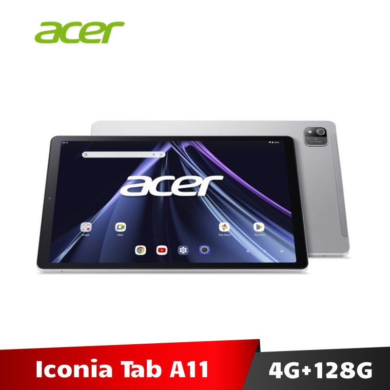 Acer Iconia Tab A11 11吋 4G/128G 平板電腦 Wifi版 星光銀【加碼送９好禮】