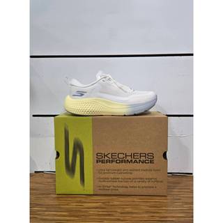 【SKECHERS】女鞋慢跑鞋 GO RUN SUPERSONIC MAX白/米黃色172086WLBY