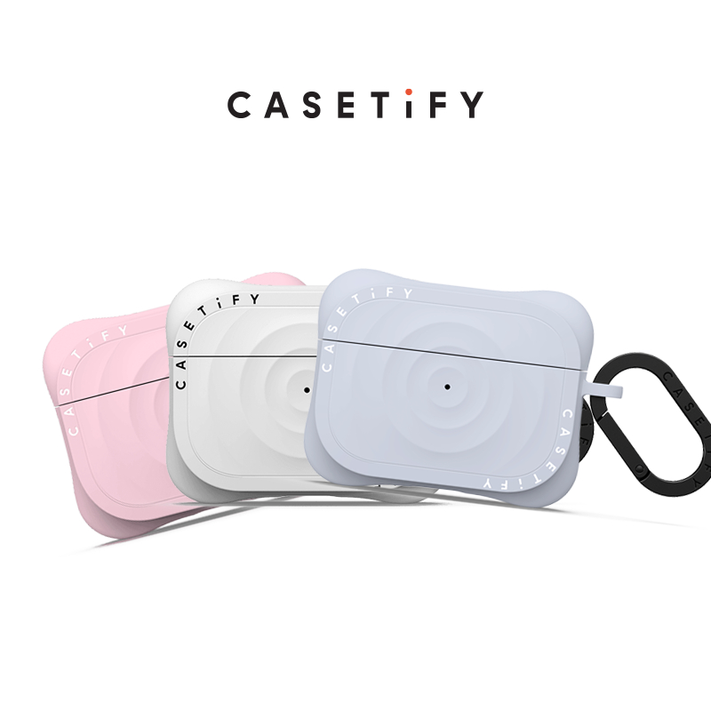 CASETIFY Essentials 波紋耳機保護殼 適用於 AirPods Pro 3/Airpods 4