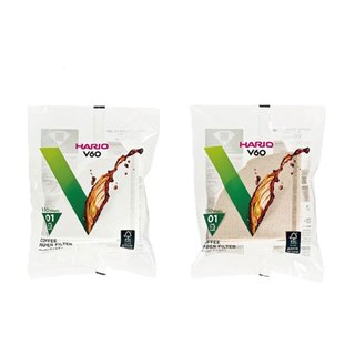 【日本HARIO】V60無漂白01濾紙110張 1~2杯-共2款《WUZ屋子-臺北》濾紙 咖啡