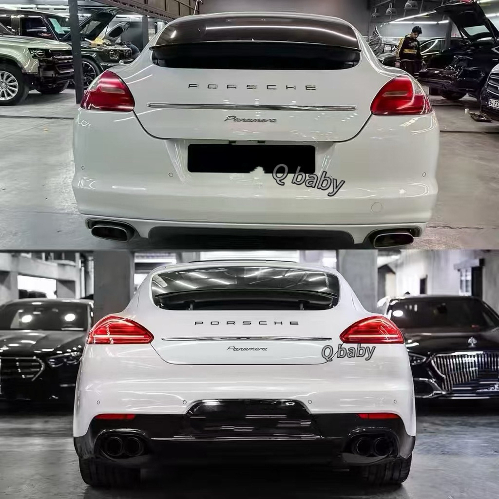 Q寶貝 Panamera舊改新 970.1老改新971GTS前保總成含日行灯 免換大灯 側裙 後保 尾燈