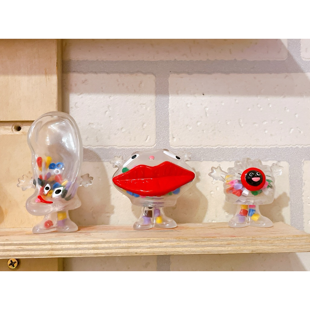 ソフビ 未開封 NEW EARTHLY 大地の子 クリア Leeeeeetoy