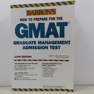 HOW TO PREPARE FOR THE GMAT 13TH EDITION 1 直購 GRADUATE MANAG