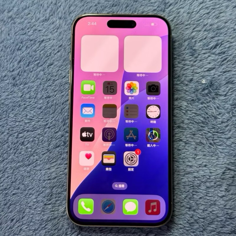 iPhone 15 pro 128G 鈦原色 無傷 功能正常 二手 IPhone15pro 15pro 6.1吋 台中