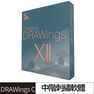【中階刺繡軟體】Creative DRAWings XII (DRAWINGS C)