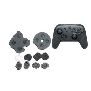 台灣快速出貨 維修工具 Switch Pro 控制器 按鍵膠墊 導電膠 手把 按鍵 膠墊 DIY 零件 維修 料件 更換