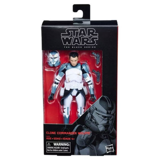 美版 星際大戰 6吋 Star Wars 黑標 CLONE COMMANDER WOLFFE