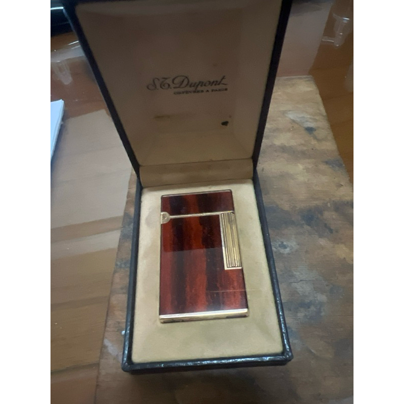 S.T. Dupont France 都彭 -- K 金琺瑯款 打火機 絕版
